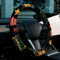 thumbnail image 6 of Christmas Tree 14.5 Inch Printing PVC Leather Car Wheel Cover - Auto Accessories Steering Wheel Covers, 6 of 6