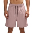 thumbnail image 2 of Mens Swim Trunks Swimming Shorts for Men Lightweight Swimwear Summer Sports Short Pink 3XL, 2 of 5