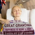 thumbnail image 6 of Great Grandma Gifts, Great Grandma Blanket 50"x60", Gifts for Great Grandma, Promoted to Great Grandma, Great Grandmother Gifts, Mothers Day/Christmas/Birthday Gift for Great Grandma Blanket, 6 of 6