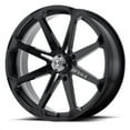 thumbnail image 2 of MSA Black Diesel 20" Wheels 37x9.5 BKT 171 Tires Sportsman RZR Ranger, 2 of 4