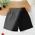 thumbnail image 4 of Favoffer Big Boys Solid Beach Shorts Quick-Dry Lightweight Loose Fit Casual Swim Trunks With Pockets Stylish Bottoms For Seaside Surfing Vacation Camping 4-15Y, 4 of 8