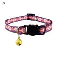 thumbnail image 2 of Visland Classic Comfort Dog Cat Collar Printing Anti-suffocation Safe Buckle Breakaway Pet Collars for Small, Medium Sized Dog Comfortable Collar, 2 of 8