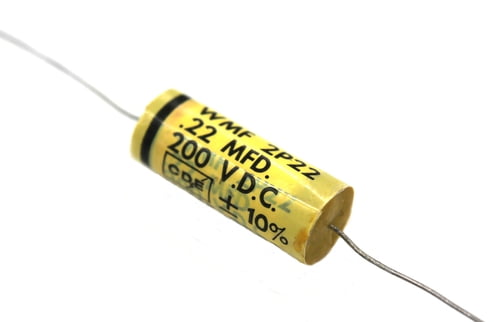10 ICEL Capacitor 630V 0.047uF 5% Paper Axial Electrolyt Metallized Polypropylen 