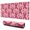 Pink Breast Cancer-3, variant on Long Mouse Pads for Desk,Pink Breast Cancer and Love Desk Mats on Top Of Desks, Desk Mouse Pad Extra Large with 3mm Non-Slip Base and Stitched Edge for Gaming,Office,Work,Home 31.5x11.8in