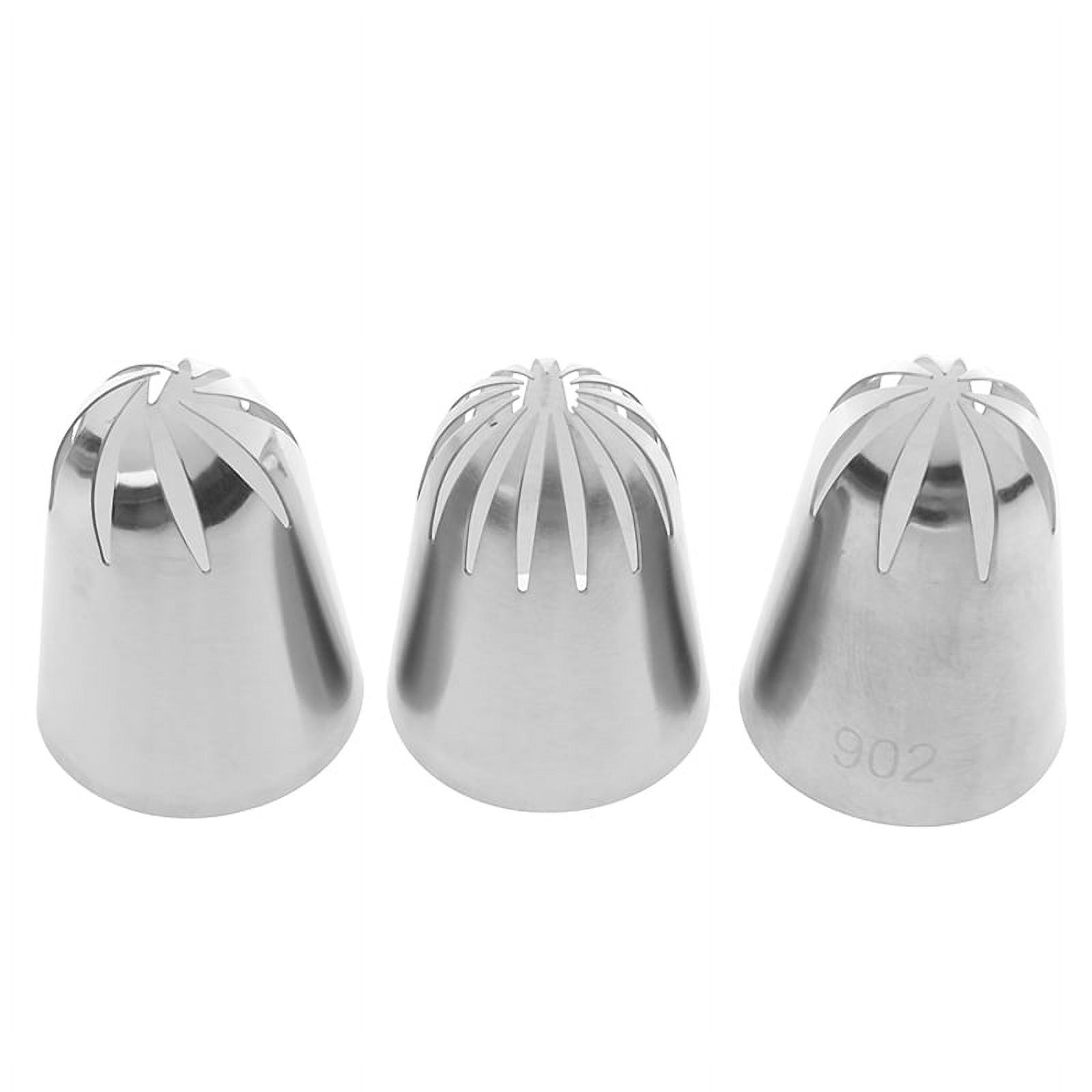 3pcs Large Russian Icing Piping Tips Set Cream Nozzles DIY Dessert Pastry Tips