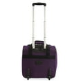 Pacific Coast Underseat 15.5" Rolling Tote CarryOn Luggage
