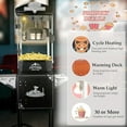 thumbnail image 4 of 10 Oz Popcorn Machine with Cart, Popcorn Popper Makes Up to 40 Cups, Movie Theater Style Pop corn Machine with 304 Stainless-Steel Movie Night Supplies for Home, 4 of 8