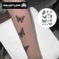 thumbnail image 2 of WWS-Tattoo Tech, 2 Sheets Large Semi Permanent Tattoo, Adult Art Design Temporary Tattoos, Lasts 1-2 Weeks, Waterproof, Realistic Look, No Adhesive, No Reflection (Butterflies Everywhere), 2 of 4