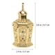 thumbnail image 2 of 1pc elegante elegante estilo de almacenamiento botella de cristal botella de perfume botella de líquido dorado, 2 of 7