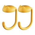 thumbnail image 2 of Lirehad 1/2Pcs Desk Hooks Handbag Hangers Funny Cat Design Strong Load-bearing Easy to Install Bag Holders Table Purse Hooks, 2 of 8