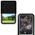 thumbnail image 2 of Yuyamidu Hummingbird RV Door Window Shade for Inside Camper Purple Flower Privacy Screen Window Decorative Cover Travel Trailer Motorhome Door Window Sun Shade Accessories, 2 of 7