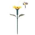 thumbnail image 2 of Yucurem 40cm Solar Sunflower Hummingbird Stake Decor 40cm for Yard Patio Pathway Gardening Supplies (B), 2 of 10