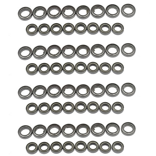 Para MN86S MN86 MN86KS MN86K MN G500 64PCS Rodamiento de Acero 9X5X3 11X7X3 Accesorios de ActualizacióN 1/12 RC Car Repuestos