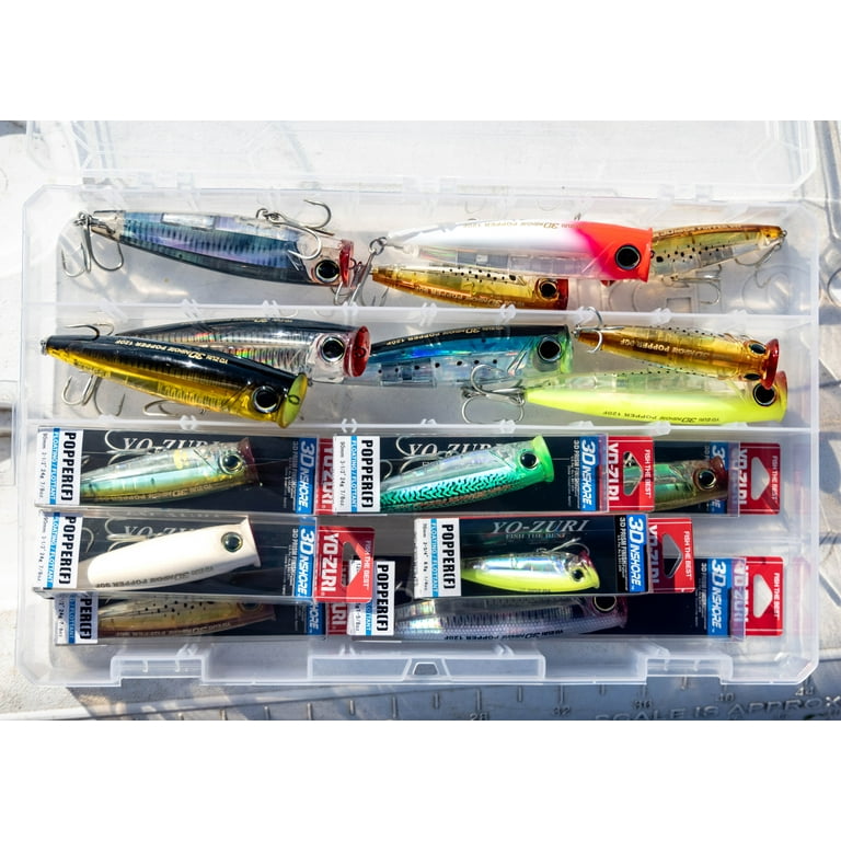 Yo-Zuri 3D Inshore Popper 90 Chartreuse Topwater Hard Bait