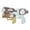 01#D, variant on Squirting Clam Water Toy, Shell Shaped Water Sprayer With Press Activated Spray Function, Portable Plastic Pool Toy For Beach, Backyard Water Play And Summer Outdoor Activities