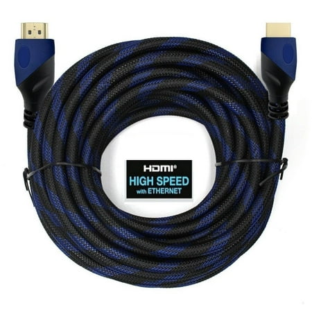 cableVantage HDMI Cable Cord For HDTV Xbox Xbox 360 Xbox One PS3 PS4 HD Wii U LCD Plasma Blu-ray DVD Player 6FT 10FT 15FT 25FT 30FT 50FT 75FT 100FT