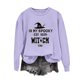 thumbnail image 1 of Heisall Womens Hoodies Halloween Print Long Sleeve Loose Casual Crew Neck Sweatshirts 2025 New Arrival Fashion Style, 1 of 4