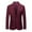 Red, variant on Mens Suits Jacket Men's Linen-Blend Suit Jacket, Breathable Single Blazer, Regular Fit, with Chest Pocket(Red,4XL)