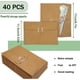 thumbnail image 2 of 80 Sobres de Papel Kraft con de CordóN, Bolsillos para Proyectos, Organizador de Documentos, 4,53 X 6,7 Pulgadas (MarróN), 2 of 5