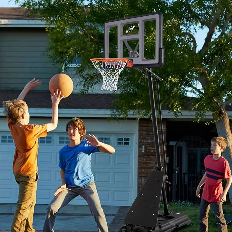G GX9 Portable Basketball Hoop, 5.3-10 ft Adjustable, 44