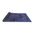 thumbnail image 2 of Ahgly Company Indoor Round Persian Blue Traditional Area Rugs, 4' Round, 2 of 4