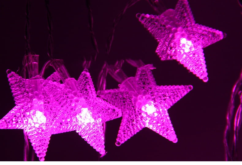 Mr.Garden String Lights 16.4ft with 40 LEDs, Star Lights for Bedroom ...