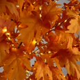 thumbnail image 4 of Nearly Natural Pre-Lit Artificial Maple Autumn Fall Tree - 8' - Warm White LED Lights, 4 of 4