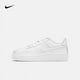 thumbnail image 2 of Zapatillas de skate Nike Air Force 1 para hombre y mujer, de piel, antideslizantes, cómodas, para correr, clásicas, en blanco y negro, 2 of 5