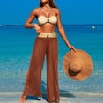 thumbnail image 1 of Traje de baño para mujer Traje de baño de color sólido para mujer + bañador y bikini de moda Traje de baño dividido Trajes de baño para mujer, 1 of 5