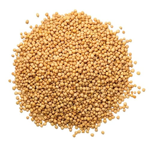 Yellow Mustard Seeds, 1 Pound — Raw, Kosher, Vegan — by Food