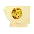 thumbnail image 2 of PinMart Arkansas Shape Flag Enamel Pins – Gold Plated US State Lapel Pins, 2 of 7
