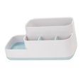 thumbnail image 1 of Estuche portacepillos multifuncional para pasta de dientes, organizador de almacenamiento, bandeja de baño, Caddy para organizador de tocador, cepillo Sunnimix Bandeja de baño Caddy, 1 of 8