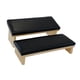 thumbnail image 4 of 2 piezas de reposabrazos para uñas, almohadillas de soporte para brazo, herramientas especiales para manicura profesional, para uñas. Negro, 4 of 9