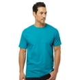 thumbnail image 2 of M&O Men's Gold Soft Touch Short Sleeve T-Shirt Cotton Jersey Tees (Charcoal, XL), 2 of 7