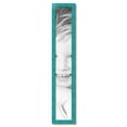 thumbnail image 2 of ArtToFrames 7" x 46" Turquoise Picture Frame, 7x46 inch Blue Wood Poster Frame (WOM-4588), 2 of 8