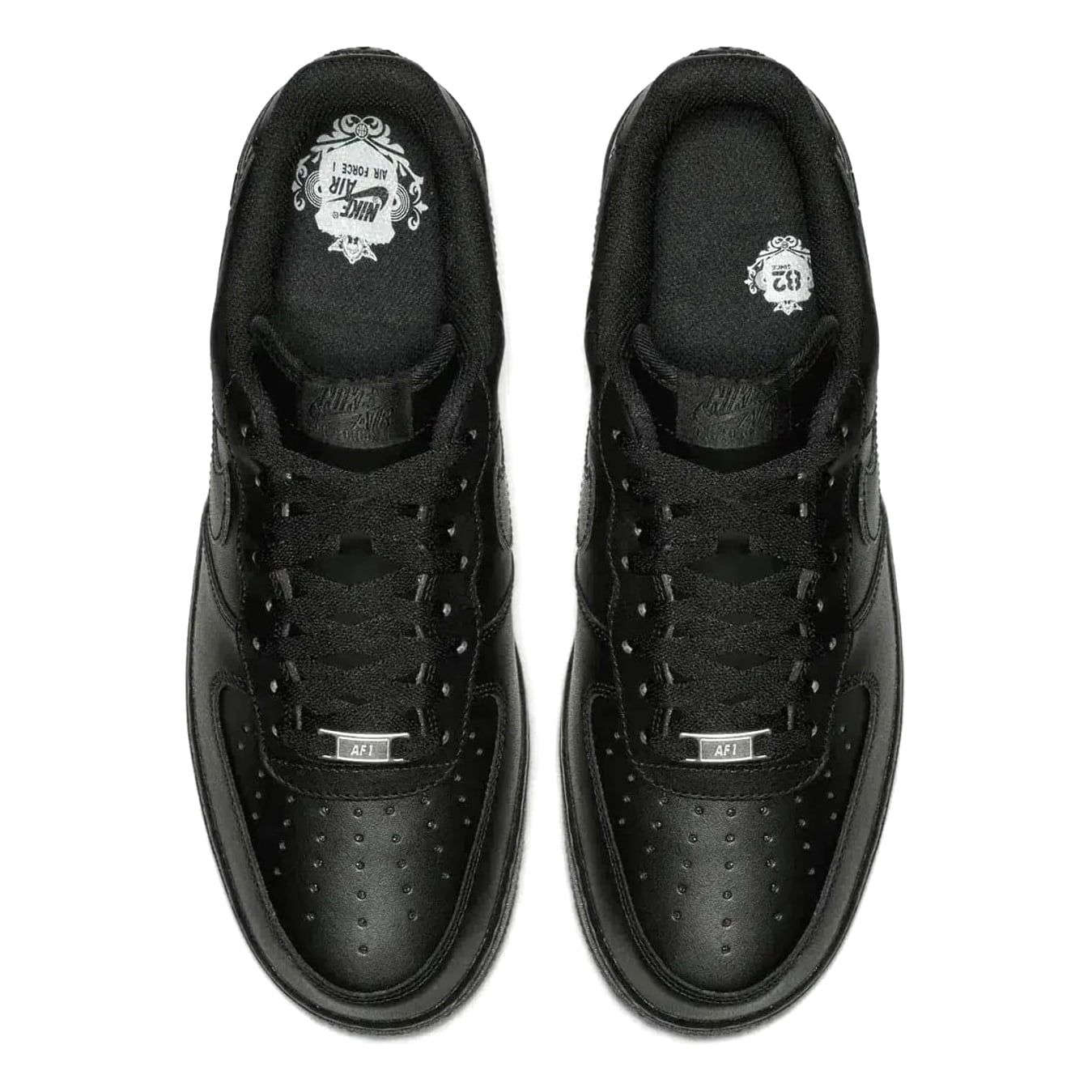 black air forces 10.5