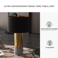 thumbnail image 4 of Signature Design by Ashley Contemporary Jacek Table Lamp (Set of 2)  Gray/Brass Finish, 4 of 5
