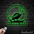 thumbnail image 4 of Handmadetneonsign Pelican Metal Wall Art Light, Wild Life Metal Sign Wall Decor, Pelican Metal Decor, 4 of 5