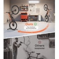 thumbnail image 6 of Vertical Bike Stand with Wheels, Freestanding Bicycle Rack for Wheels up to 29", Adjustable Height with No Drilling for Garage, Up To 80 lbs, 6 of 8