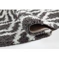 thumbnail image 3 of Ladole Rugs Dark Grey White Indoor Solid Plain Shag Soft Area Rug Mat Carpet Runner for Living Bed room Entry way Patio Small Medium Large Non Slip Skid Size 3x5. 4x6 5 x 8 7 x 10 9 by 12 11 feet ft, 3 of 4