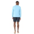 thumbnail image 2 of Men's and Big Men's Reebok Long Sleeve Rashguard, Sizes S-3XL, 2 of 5