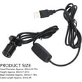 thumbnail image 2 of ZOUSSIQI Mini Spotlight for Display cabinet, LED Mini Spot Light, USB 5V Dimmable LED Spotlight with 6.6ft Cable for Showcase Jewelry Cabinet Porch (Light 4000K) CA919-20067, 2 of 9