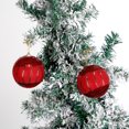 thumbnail image 7 of Twfbrm 3 Pcs Christmas Ball Pendant Hanging Ball Christmas Party Scene Decoration Christmas Tree Decorations 85mm Red Hanging Ball Hanging Decorations, 7 of 7