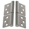 thumbnail image 2 of 2 Pcs 3 Inch 360 Degree Rotating Window Door Flag Hinge & 100Pcs Flat Head Phillips Self-Tapping Screw, 2 of 10