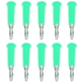 thumbnail image 4 of Cuerno Banana Plug soldado 4mm 100 Uds cuerno Banana Plug latón aleación de Zinc ABS soldado Banana enchufes conector para baterías de camiones(verde), 4 of 14