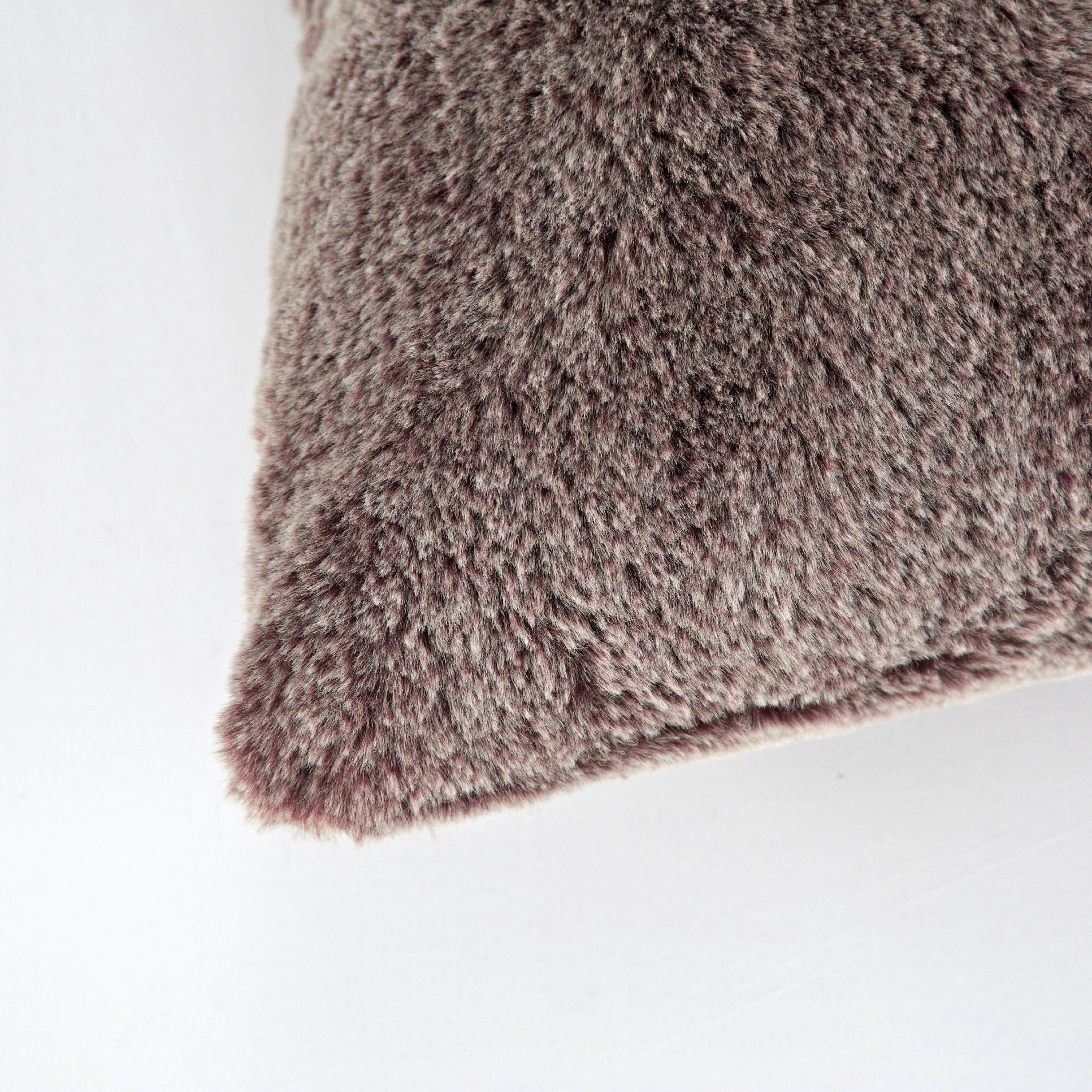 Better Homes & Gardens Luxe Faux Fur Decorative Throw Pillow