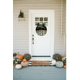 thumbnail image 3 of Summer Vacation Sign Front Door Porch Decorations, Round Rustic Wood Hanging Sign for Farmhouse Porch Outdoor Home Holiday Front Door Sign Decor, 3 of 5