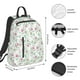 thumbnail image 2 of Balery Lilies Flowers Mochila Ligera para Hombres y Mujeres – Resistente y Impermeable, Ideal para la Escuela, el Trabajo, los Viajes y el Uso Diario, 2 of 7