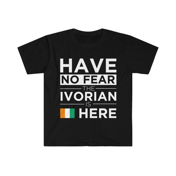 Have No Fear The Ivorian is here Ivory Coast Pride Unisex T-shirt, S-3XL