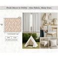 thumbnail image 7 of Soimoi Home & Outdoor Upholstery Fabric - Floral Theme - 56" Wide By 5 Yard - Ideal for Chairs, Table Covers & DIY Projects - Beige, 7 of 7